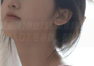 想进799su黑料吃瓜网最新的正确入口？告诉我，有啥好玩的！