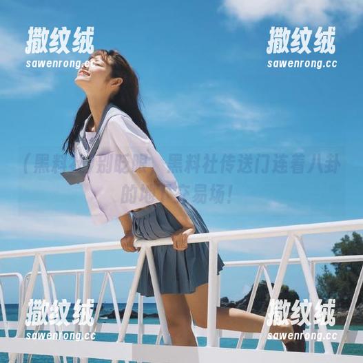 别眨眼,黑料社传送门连着八卦的地下交易场! 别眨眼,黑料社传送门连着八卦的地下交易场!